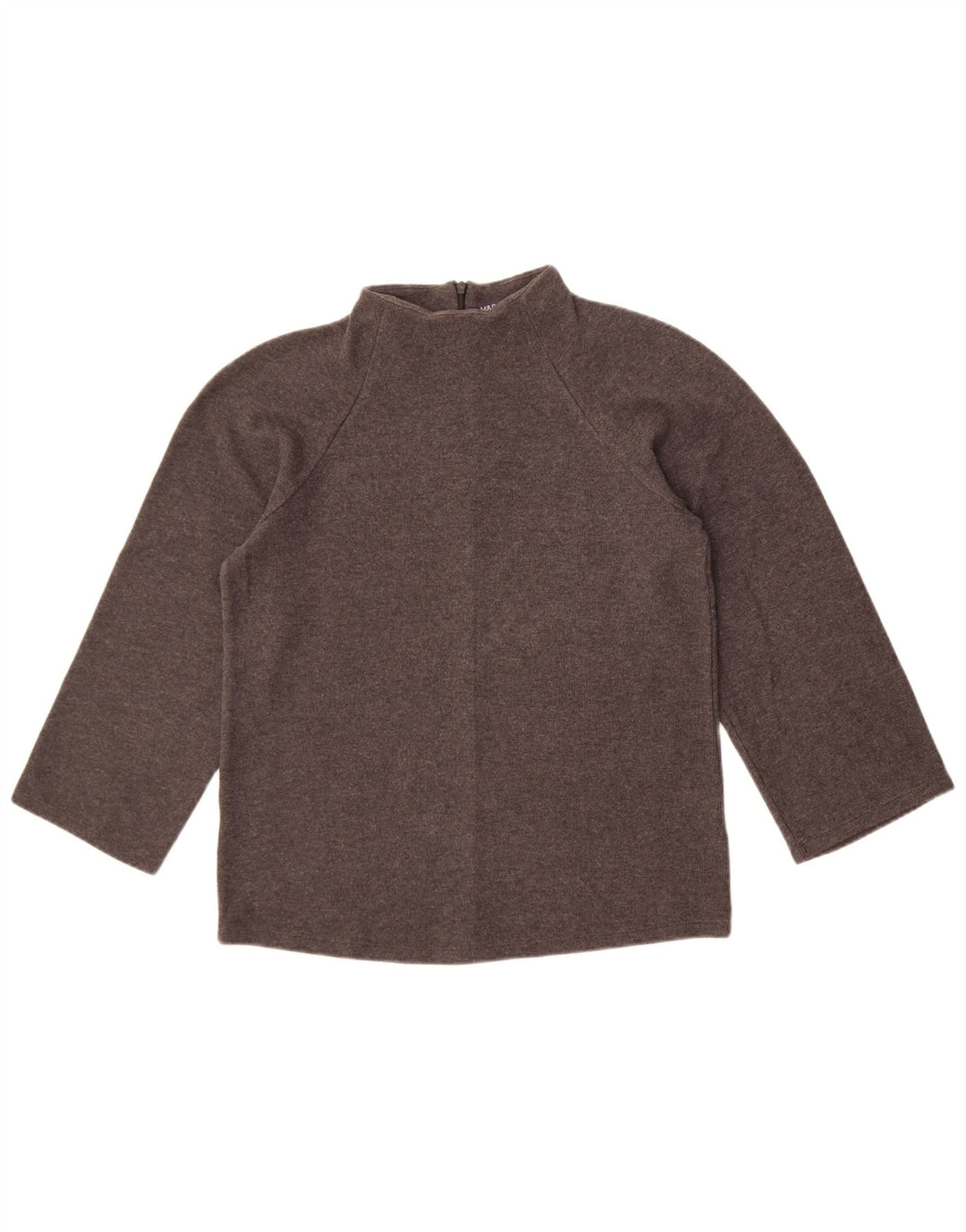 Marks & Spencer - Jersey con cuello alto para mujer, talla 40, color gris medio