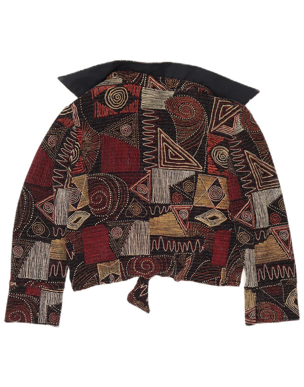 Joseph Ribkoff Chaqueta Blazer para Mujer Reino Unido 14 Grande Multicolor Geométrica