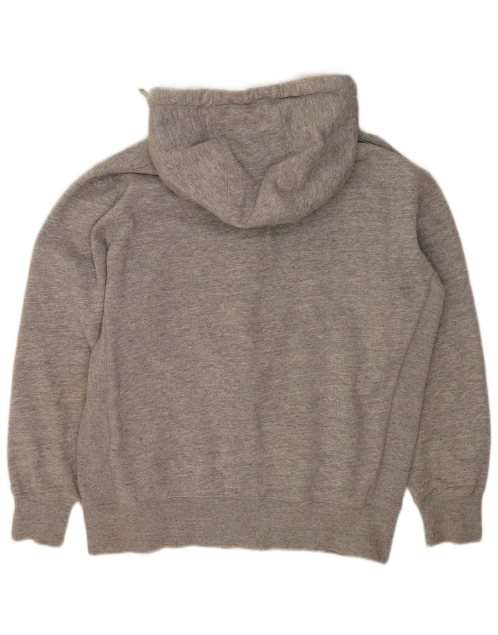 Superdry Sudadera con capucha y cremallera para hombre XL Algodón gris