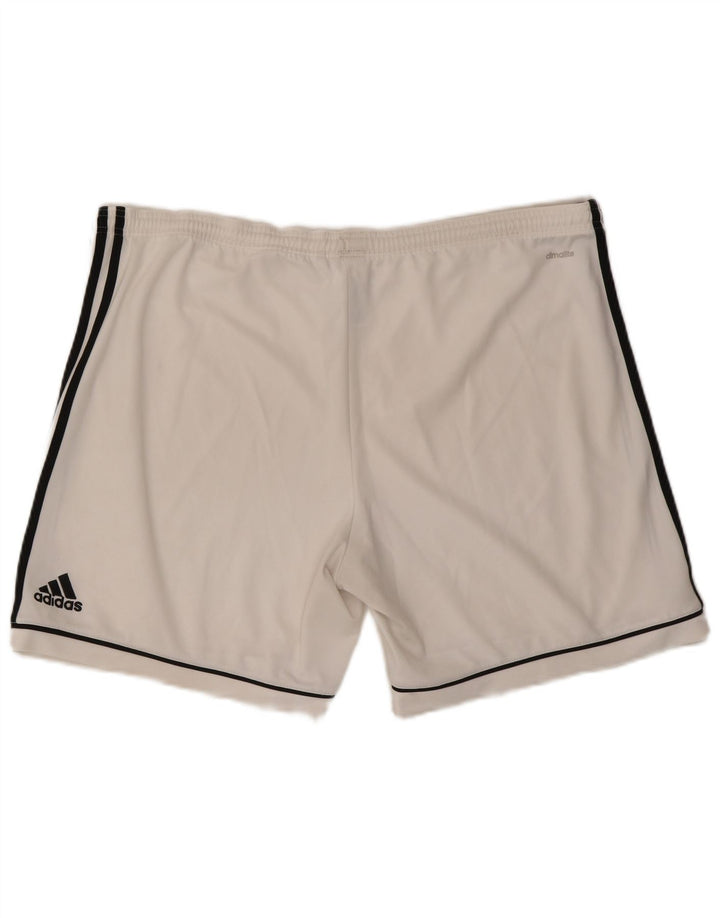Adidas Mens Climalite Sport Shorts XL Blanco Poliéster