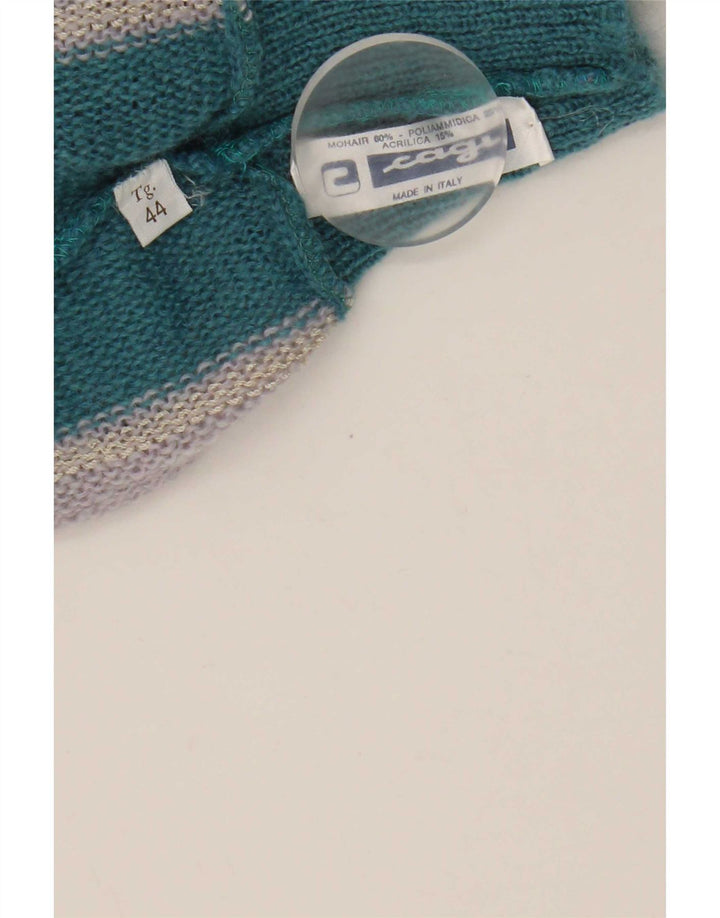 Jersey Cagi Mujer Cuello Vuelto IT 44 Medium Multicolor Colorblock