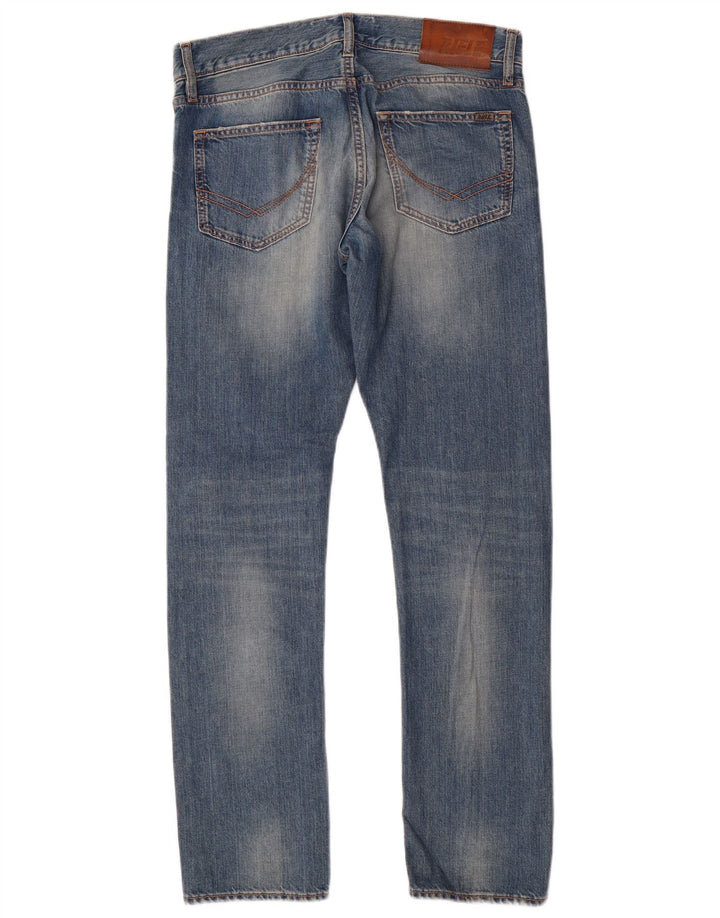 Vaqueros rectos para hombre Rifle W30 L31 Algodón azul