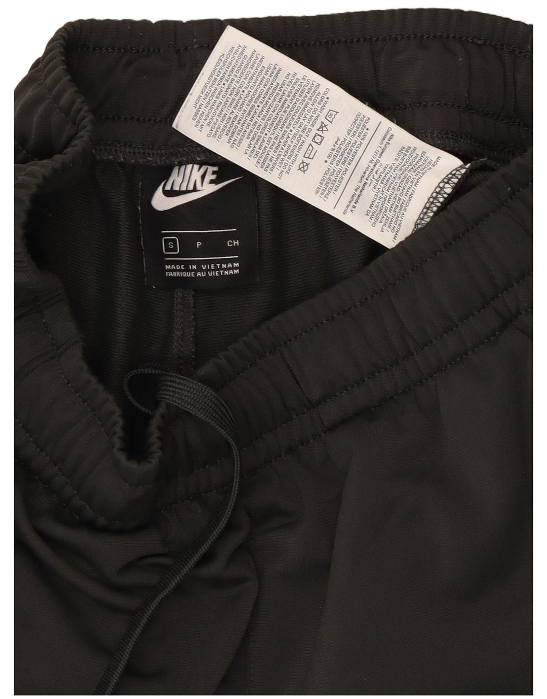 NIKE Hombre Pantalones de Chándal Joggers Small Negro Poliéster