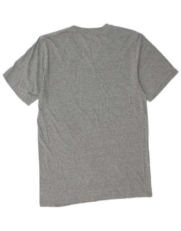 Camiseta Nike de corte regular para hombre, talla pequeña, de algodón moteado en gris