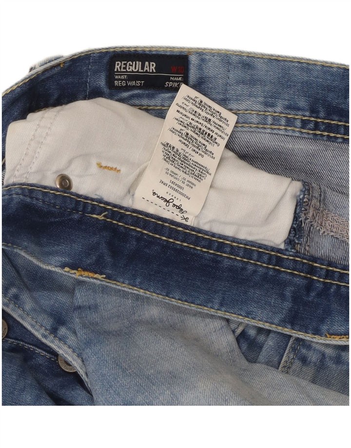 PEPE Jeans Vaqueros Rectos Mujer W33 L32 Azul Algodón