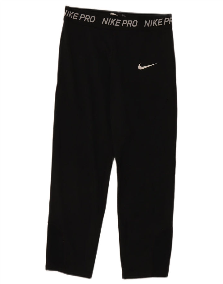 Nike Leggings gráficos para mujer UK 4 XS Negro Poliéster