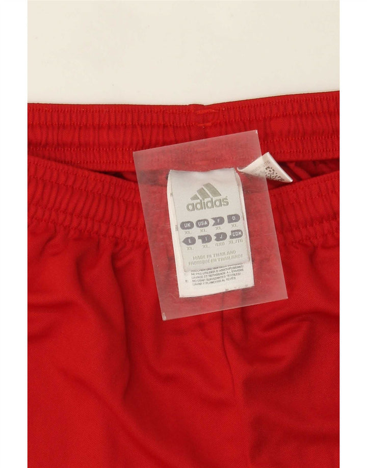 Adidas Mens Climalite Sport Shorts XL Rojo Poliéster