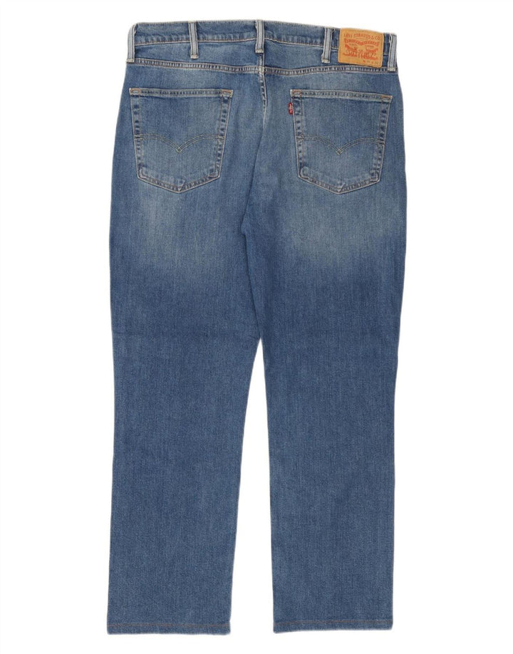 Levi's Hombre 514 Vaqueros Rectos W38 L32 Algodón Azul
