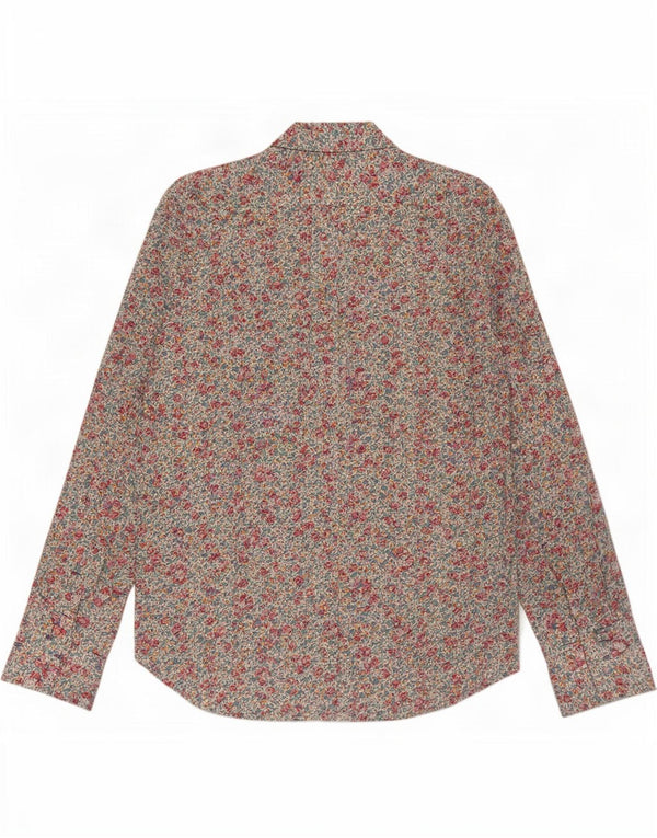 Paul Smith Camisa formal para hombre Talla 42 16 1/2 Grande Multicolor Floral