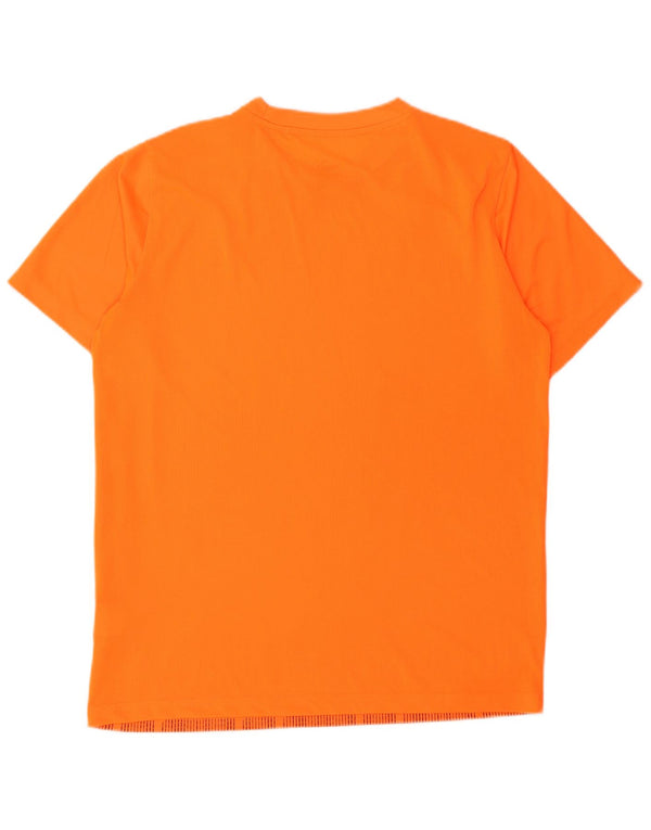 Puma Camiseta Niño Top 15-16 Años XL Naranja Geométrico Poliéster