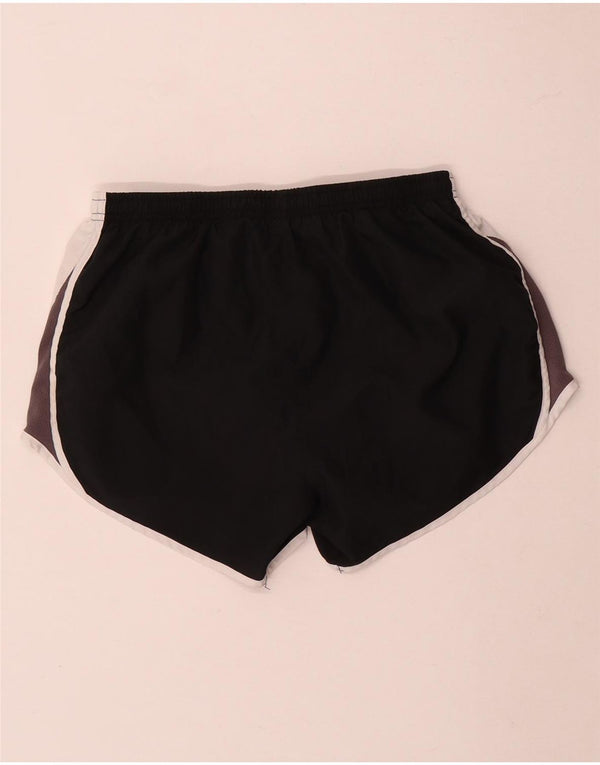 Nike - Pantalones cortos deportivos Dri Fit para mujer, talla S, poliéster, color negro