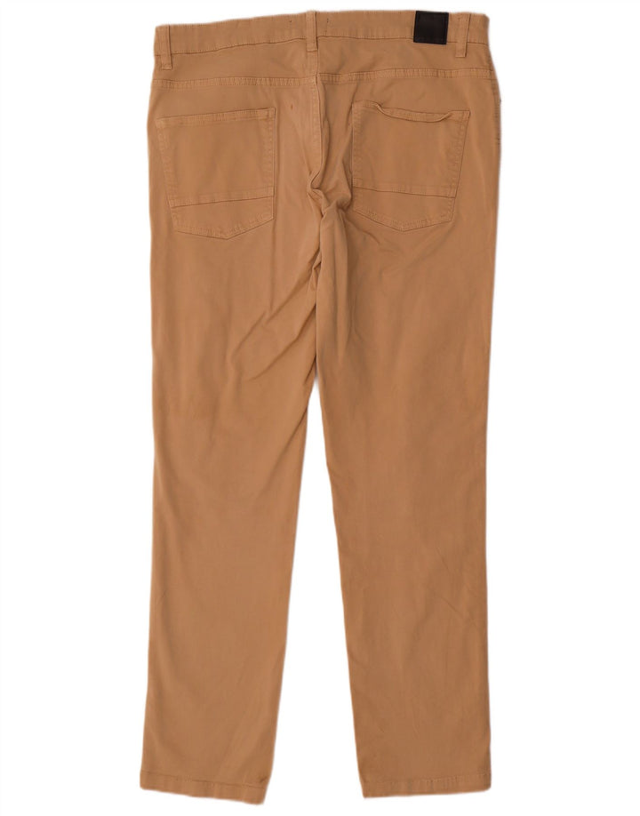Pantalones informales ajustados para hombre Bench W34 L32 Beige