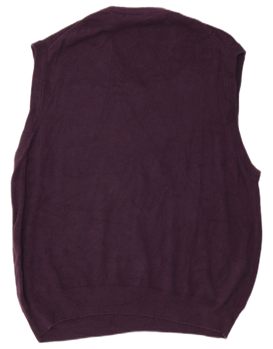Izod Hombre Chaleco Tank Top Grande Algodón Púrpura