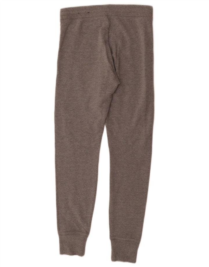 HOLLISTER Pantalones de chándal gráficos para mujer Joggers UK 4 XS Gris Algodón