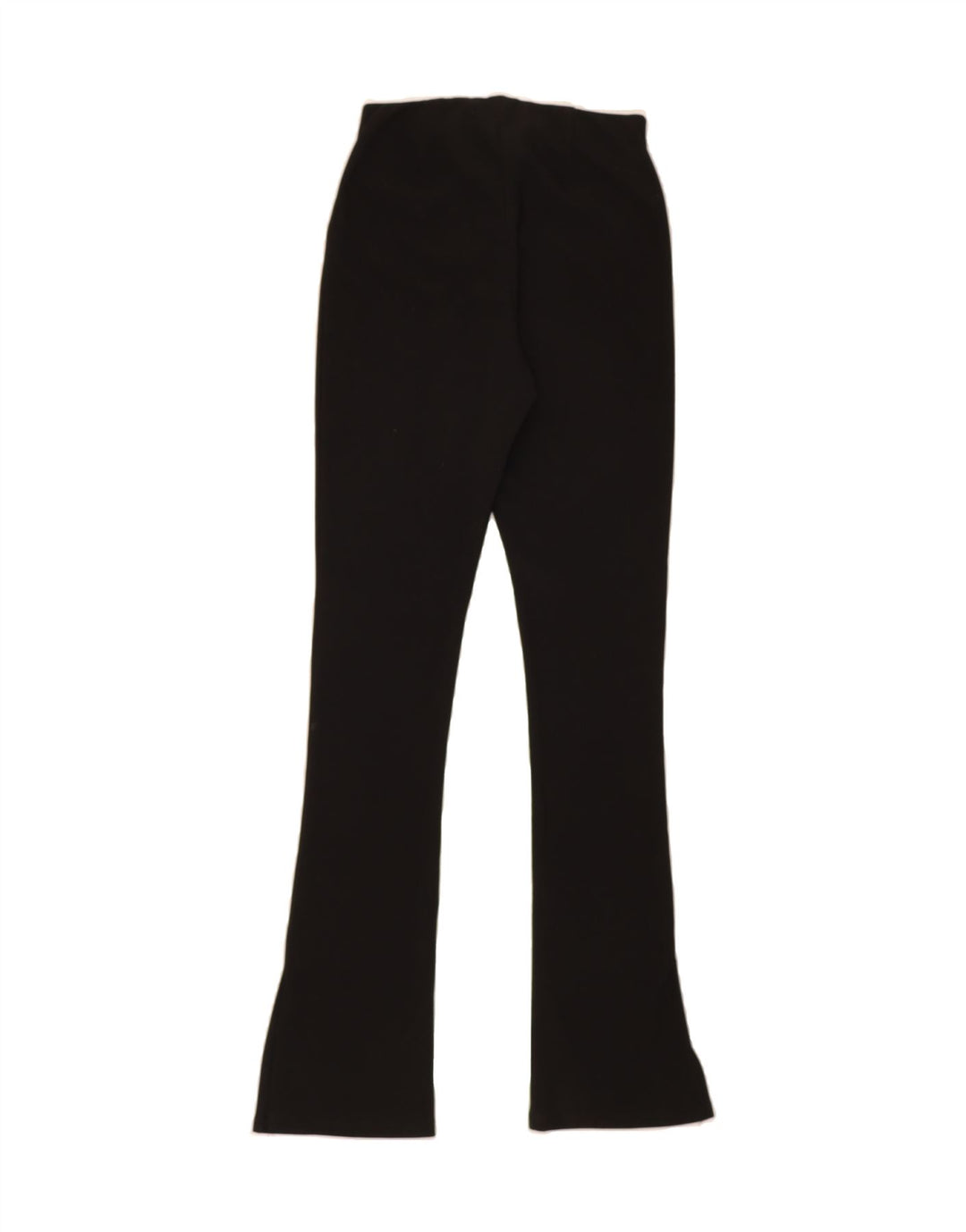 ZARA Womens Flare Casual Trousers Small W26 L32 Black Polyester Vintage Zara and Second-Hand Zara from Messina Hembry 