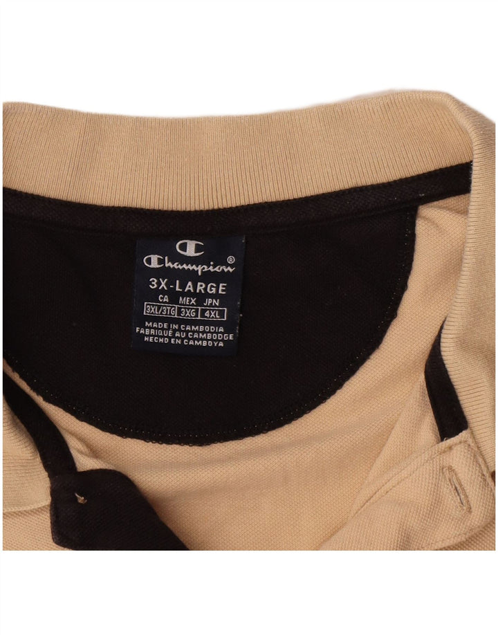 Champion Polo Hombre 3XL Algodón Beige