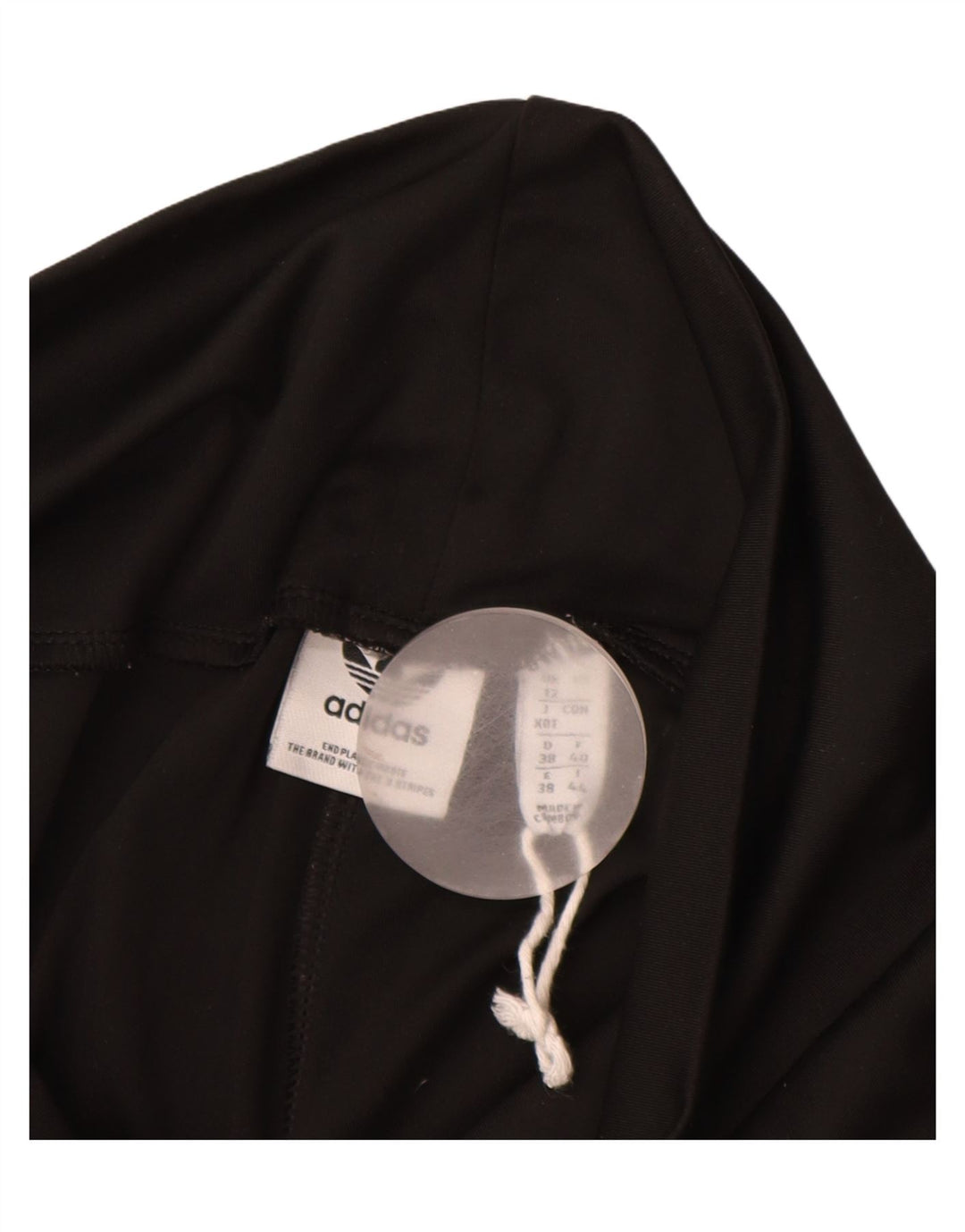 ADIDAS Leggings gráficos para mujer Reino Unido 40 Mediano Negro Poliéster