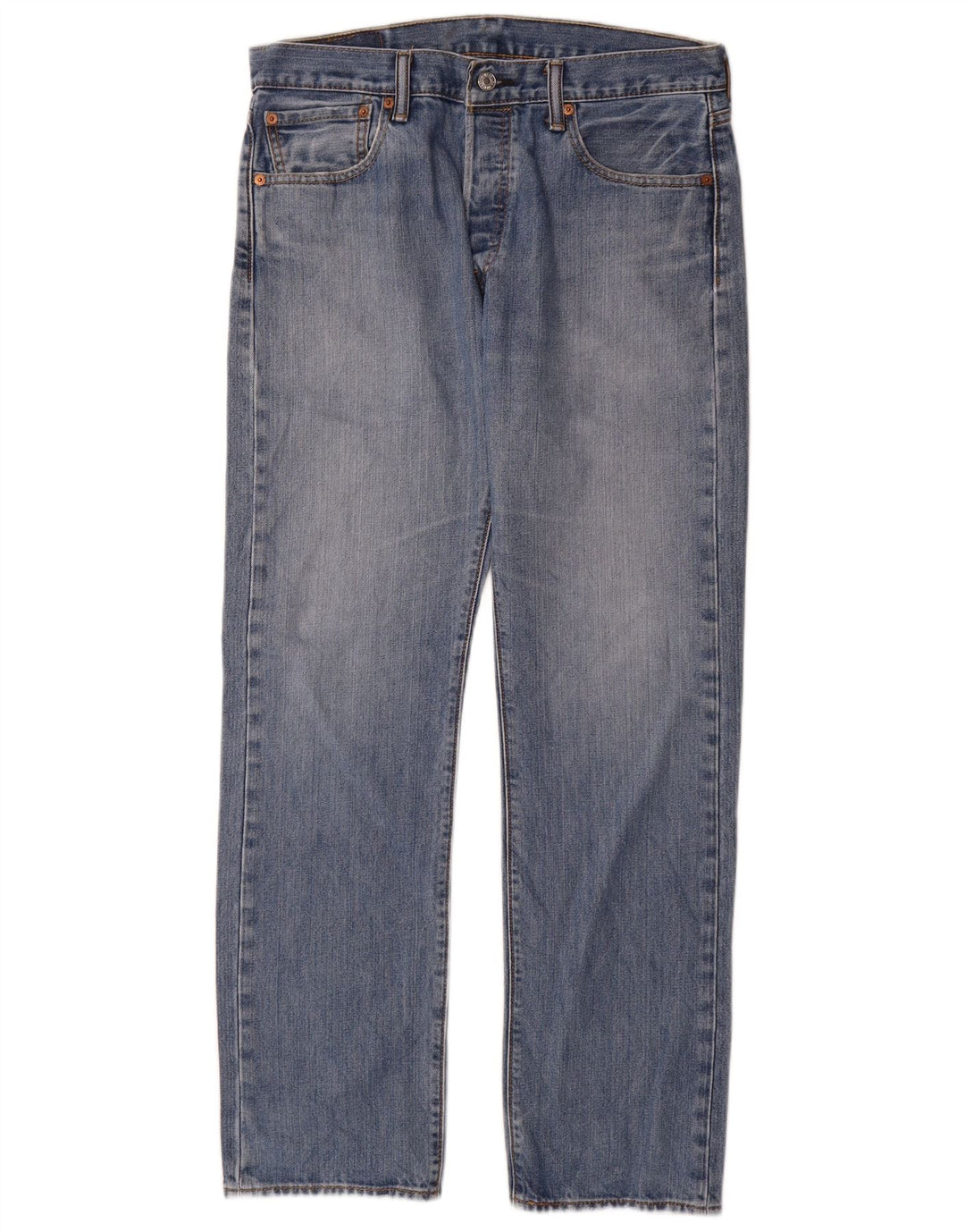 Levi's Hombre 501 Vaqueros Rectos W32 L32 Algodón Azul