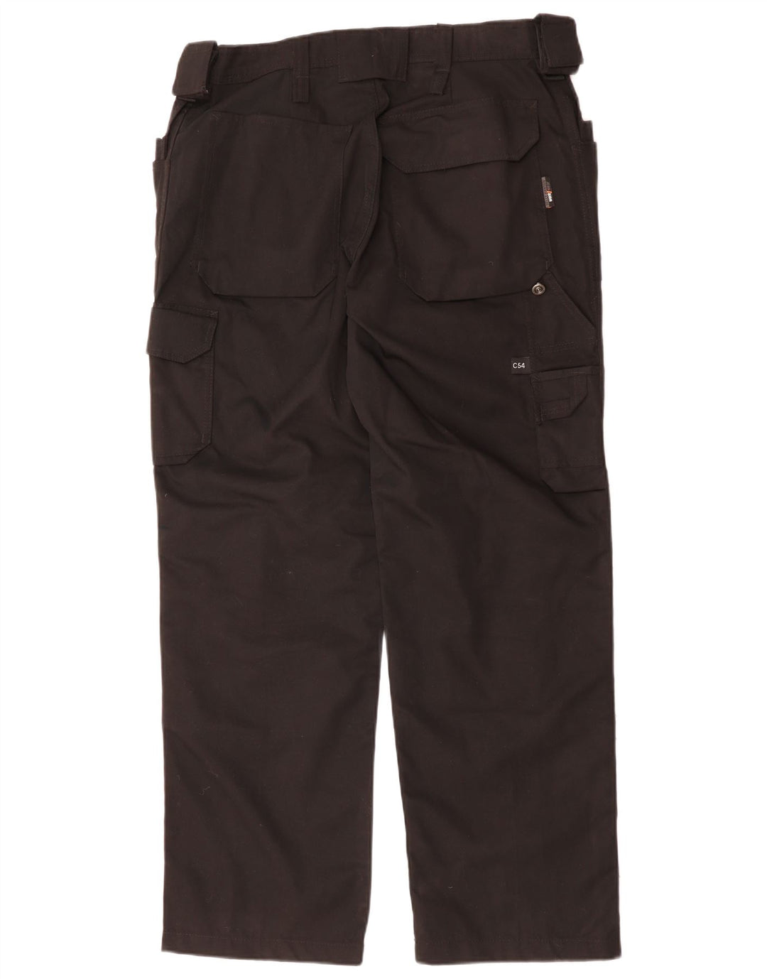 HELLY HANSEN Pantalones cargo rectos para hombre W38 L33 Algodón negro