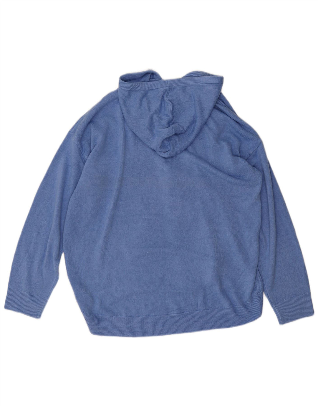 Marks & Spencer Suéter tipo cárdigan con capucha para hombre Acrílico azul grande