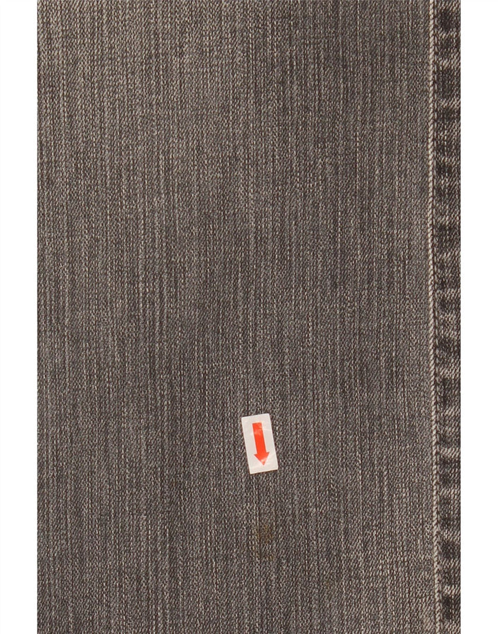 Vaqueros Trussardi Mujer Rectos W29 L30 Gris Algodón