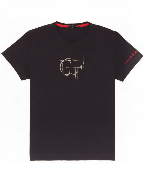 Ferre Camiseta gráfica para hombre Top IT 48 Small Azul marino