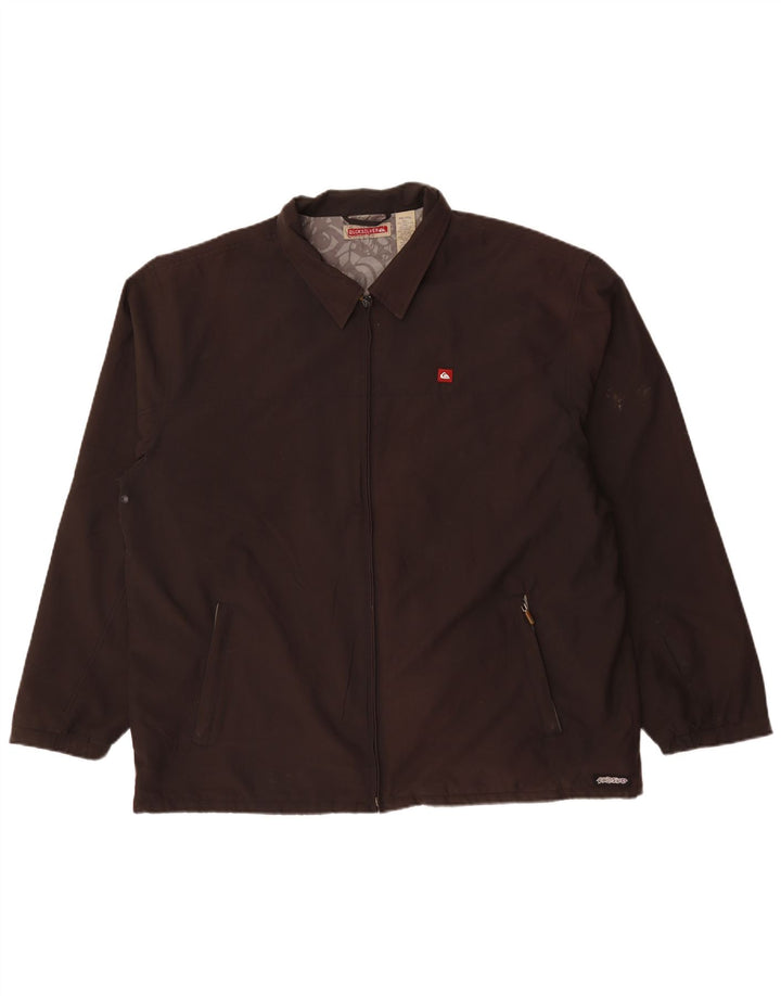 Quiksilver Chaqueta Bomber para Hombre UK 44 2XL Marrón Poliéster