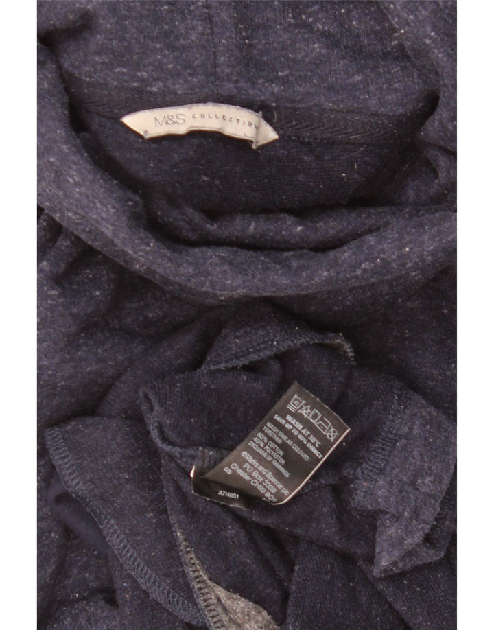 Marks & Spencer - Sudadera para mujer, talla 40, talla pequeña, color azul marino