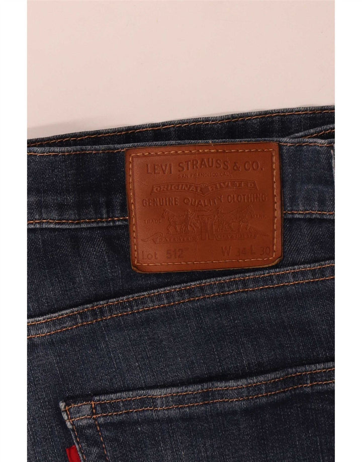 Vaqueros Levi's 512 Slim Tapered para hombre W34 L30 Azul