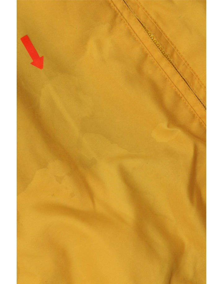 Slam Chaqueta bomber con capucha para hombre UK 44 2XL Poliéster color block amarillo