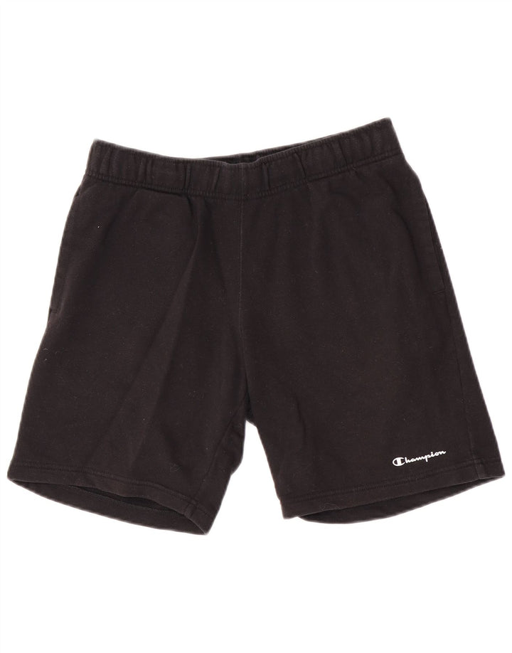 Champion Pantalones cortos deportivos para hombre mediano negro