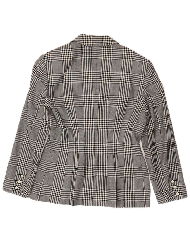 Mondi Chaqueta tipo blazer con doble botonadura para mujer EU 38 Pata de gallo gris medio