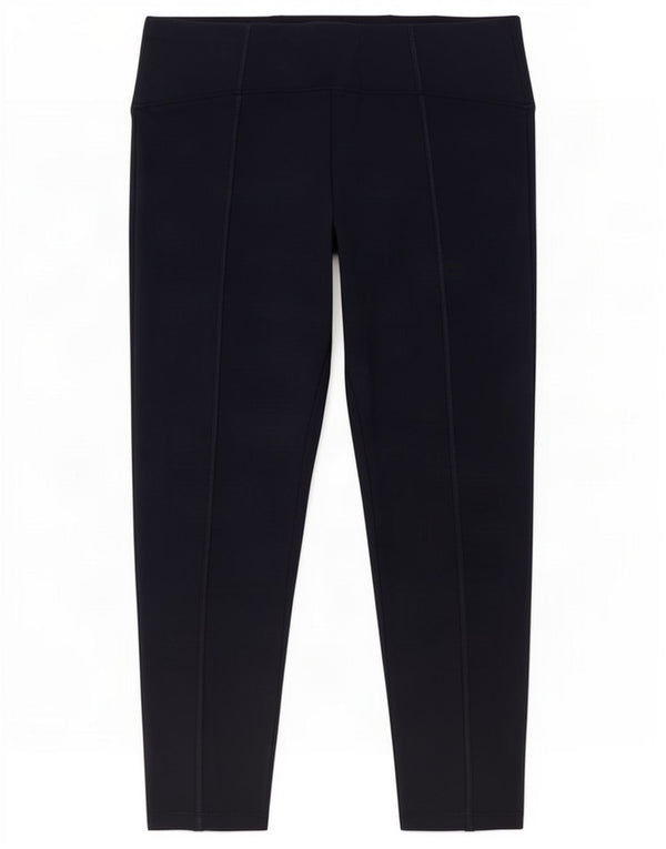 Marks & Spencer Leggings cortos para mujer UK 14 Large W30 L25 Azul marino Viscosa