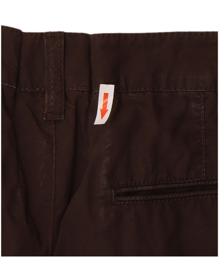 Calvin Klein Pantalones cortos chinos para hombre W36 Algodón marrón grande