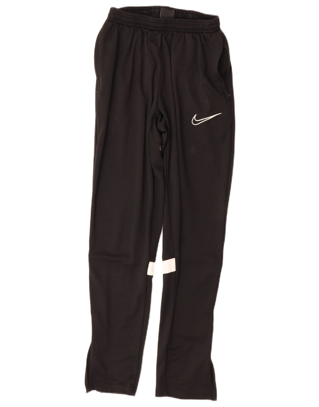NIKE Womens Tracksuit Trousers UK 10 Small  Black Colourblock Polyester