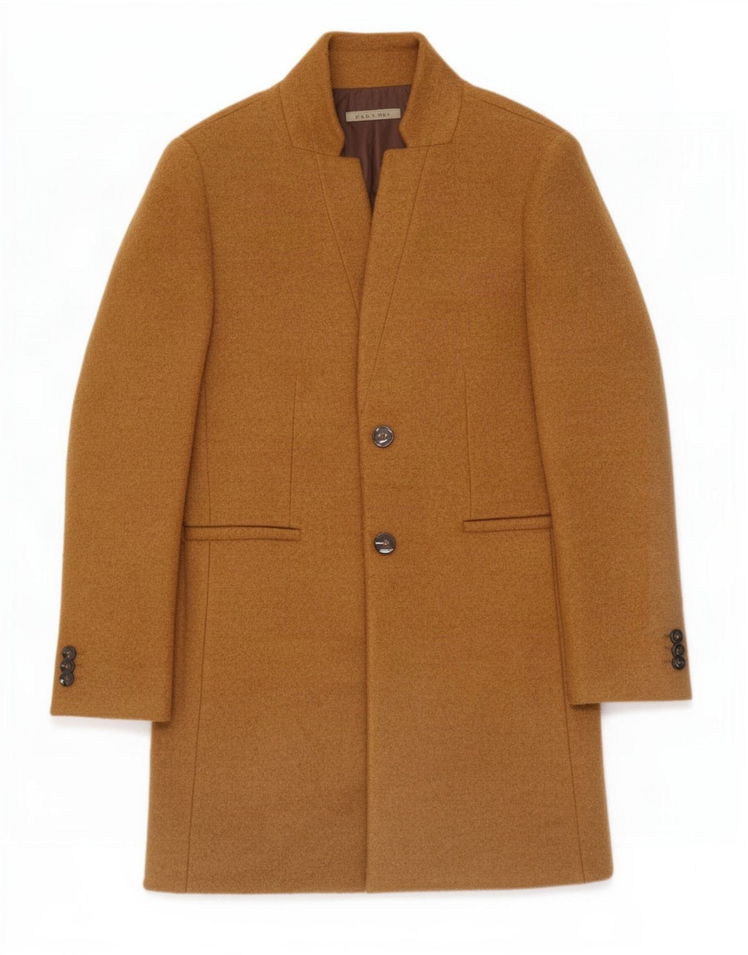 Zara Hombre Abrigo Reino Unido 40 Grande Beige