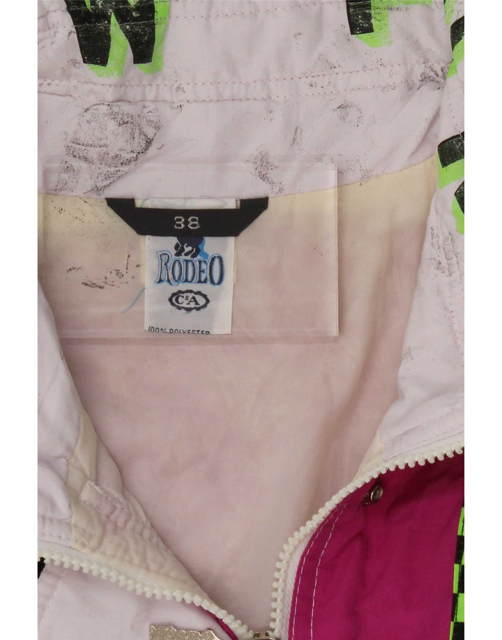 Rodeo Womens By C&A Chaqueta de esquí EU 38 Medio Blanco Colorblock Poliéster