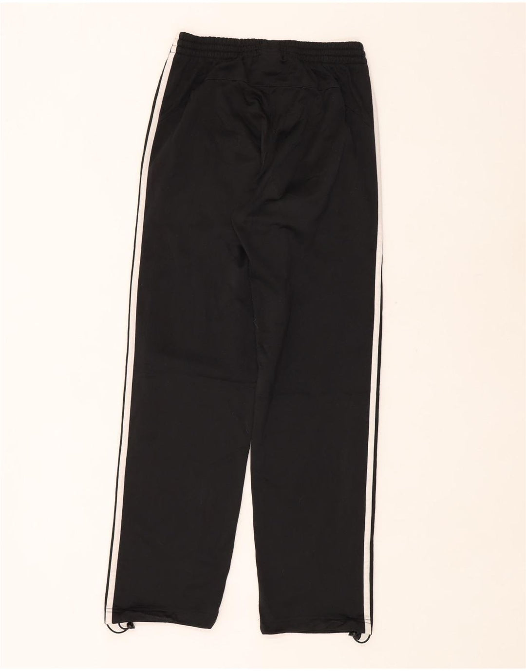 Adidas Pantalones de chándal para hombre UK 36/38 Small Negro Poliéster