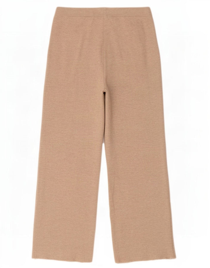 Zara Mujer Pantalón Chándal Mediano W28 L29 Beige
