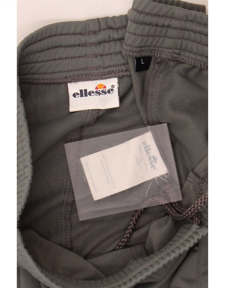 Ellesse Hombre Pantalón Chándal Grande Gris Poliéster