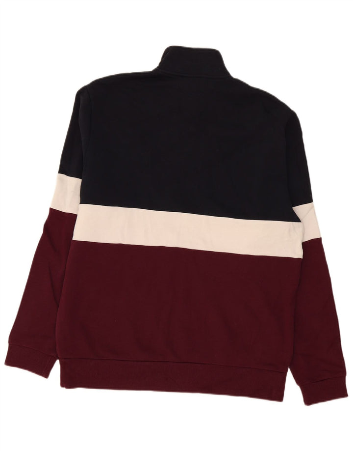 Fred Perry Sudadera Con Cremallera Y Cuello De Hombre Jumper Medium Multicolor Colorblock