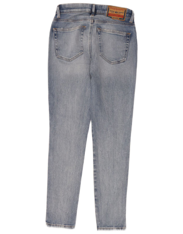 Vaqueros Pitillo Mujer Diesel W26 L28 Algodón Azul