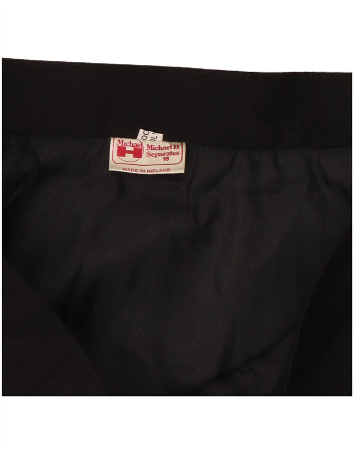 Michael H. Falda recta para mujer UK 46 Grande W32 Negro