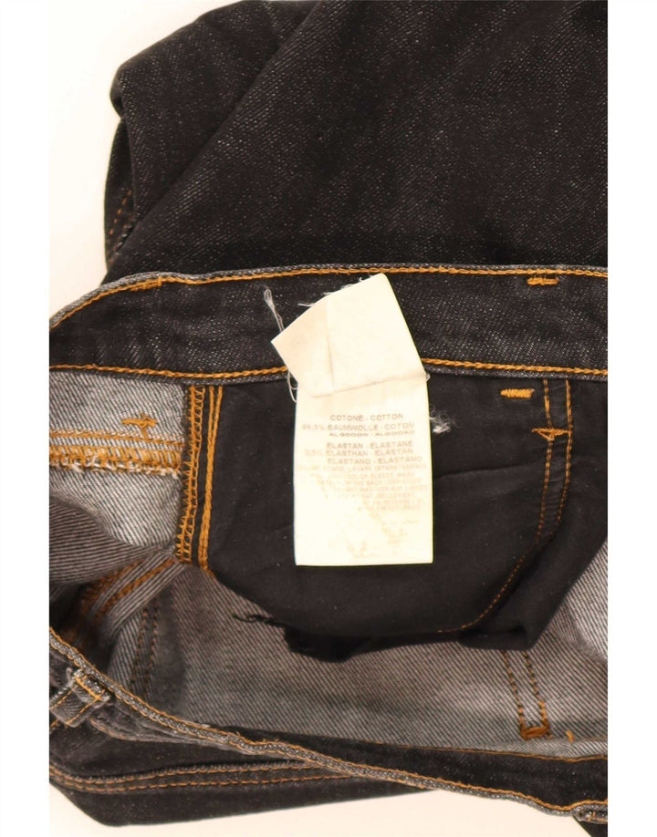 Guess Vaqueros Bootcut Mujer W27 L31 Algodón Negro