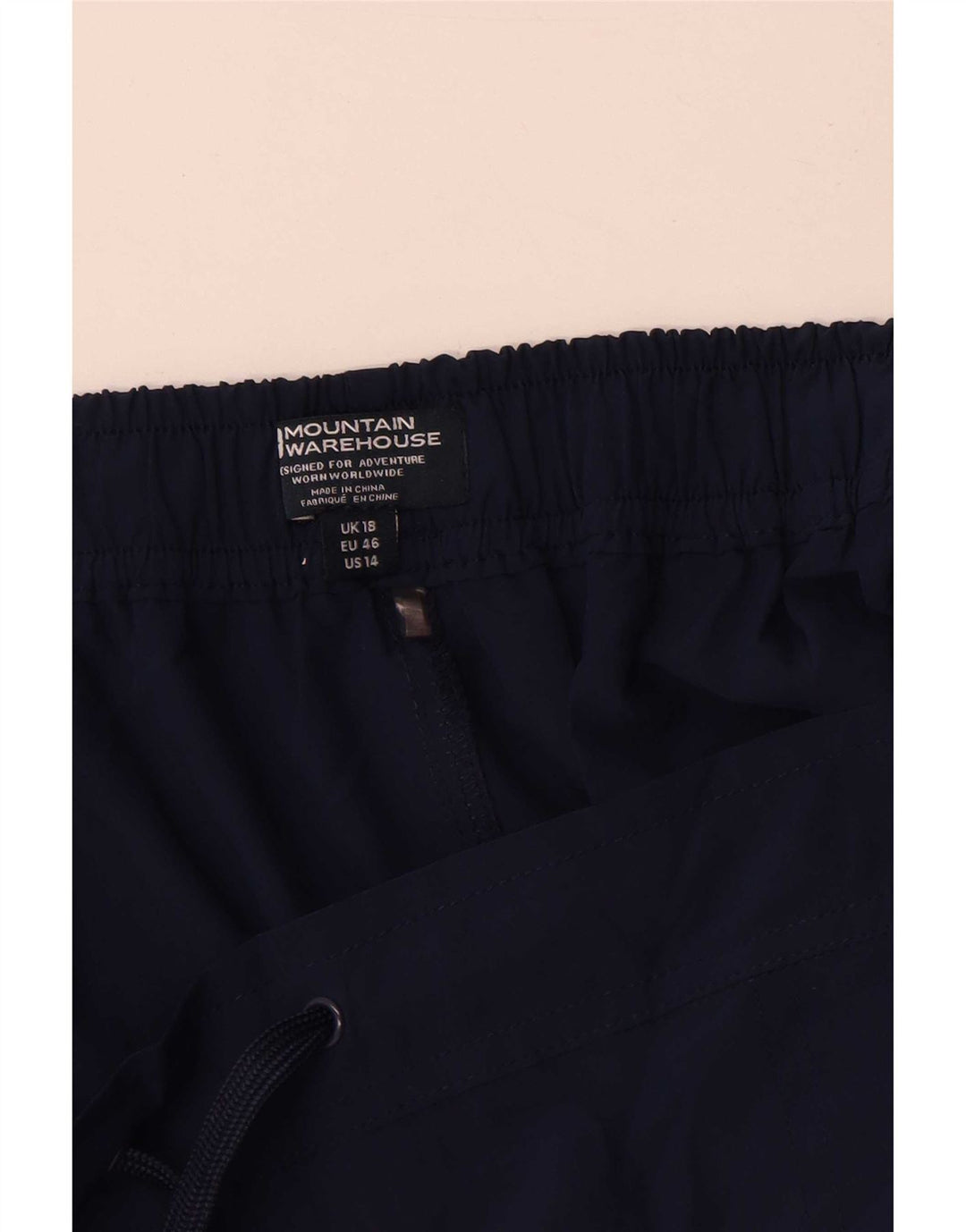 Pantalones cortos deportivos para mujer Mountain Warehouse ES 40 XL Poliéster azul marino