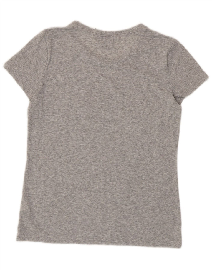Puma Camiseta gráfica para mujer Top UK 12 Poliéster gris medio