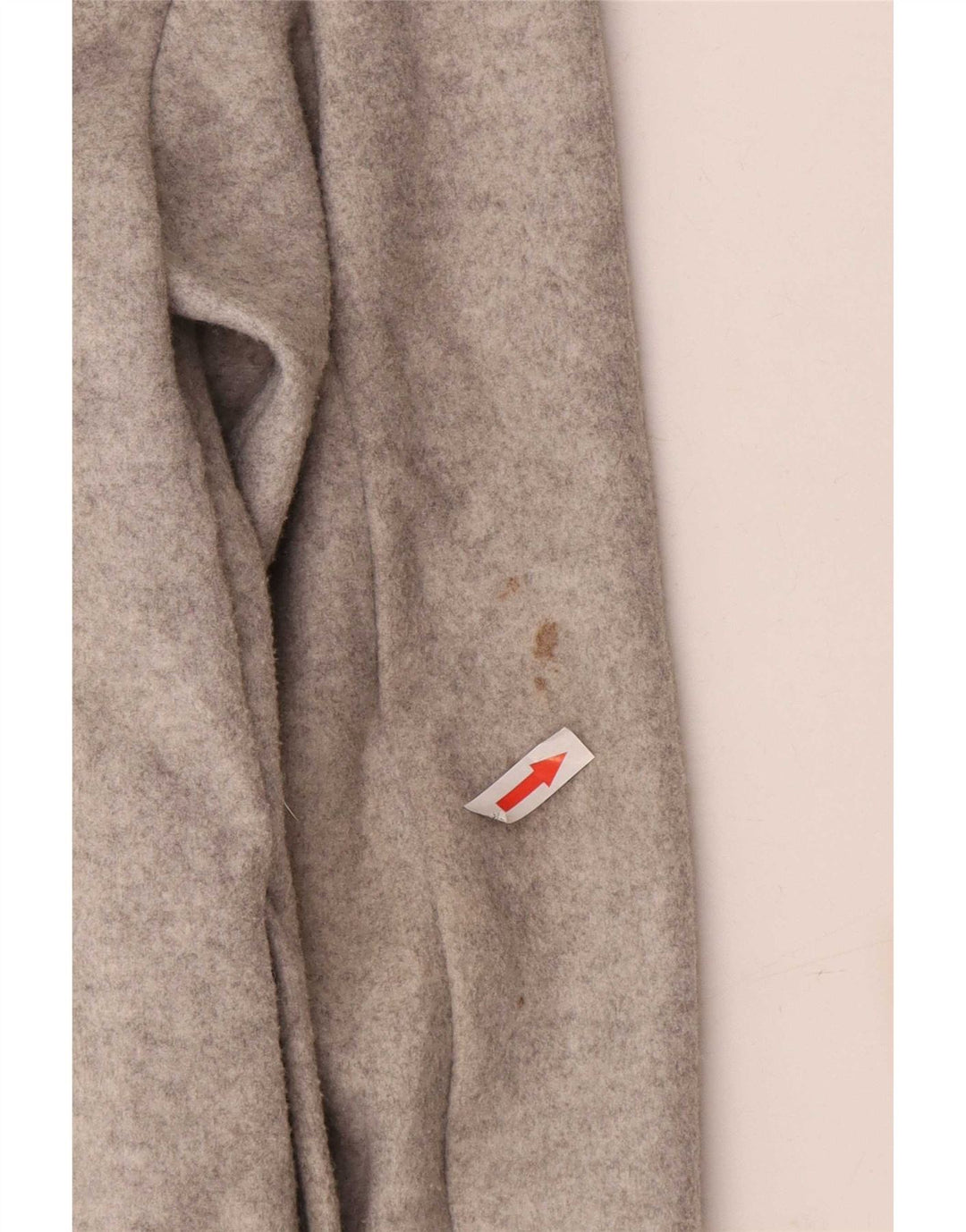 Topshop Abrigo extragrande para mujer UK 8 Pequeño Poliéster gris