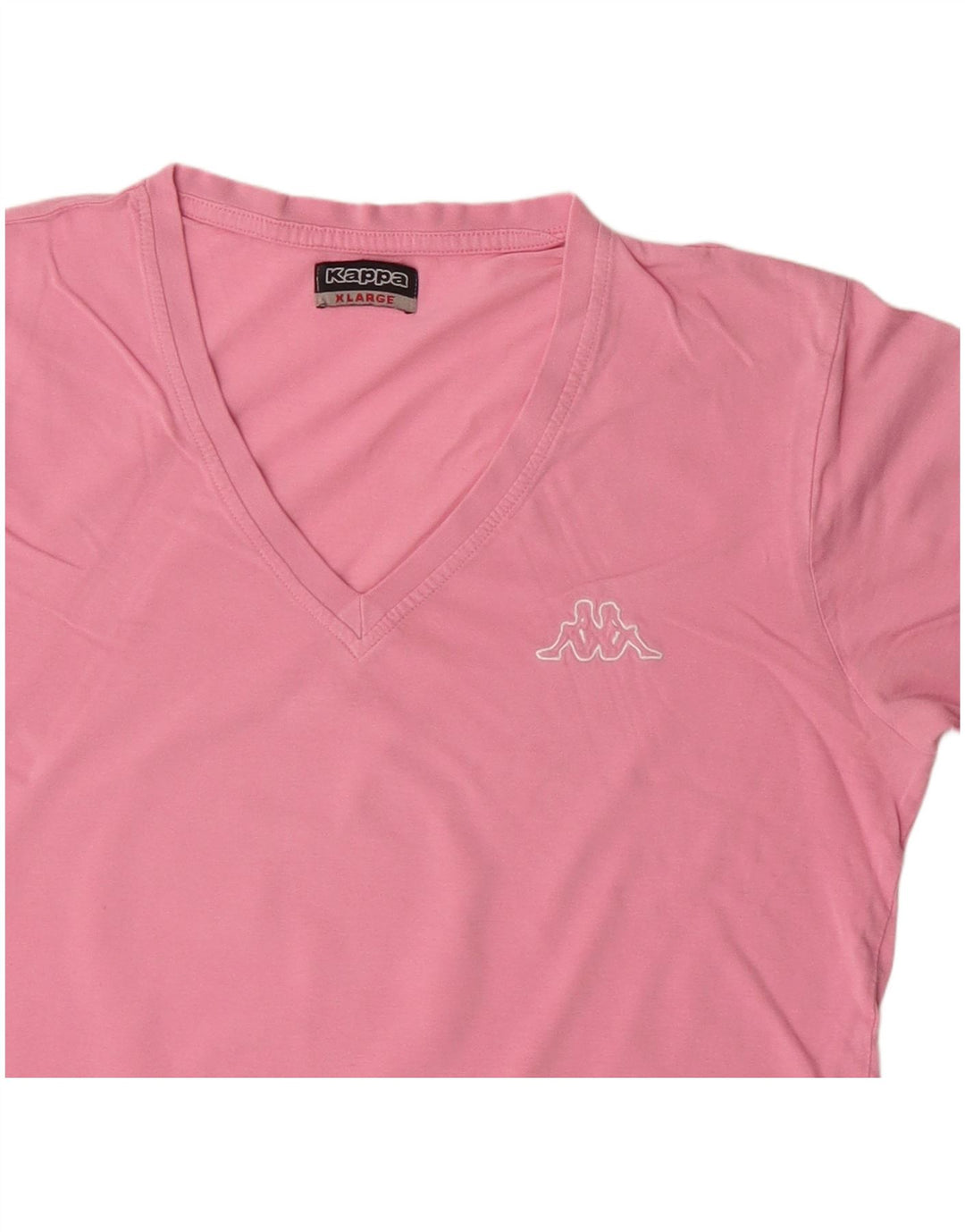 KAPPA Camiseta Mujer Top UK 40 XL Algodón Rosa