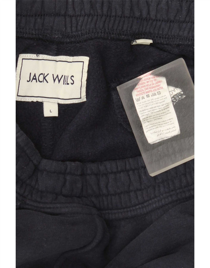 Jack Wills Pantalón De Chándal Para Hombre Grande Azul Marino Algodón