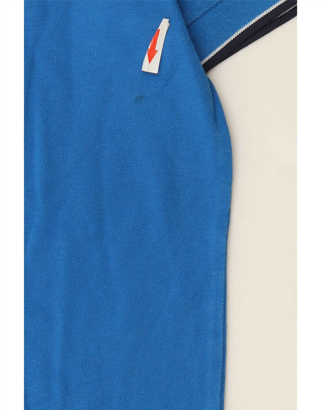 Polo Kappa Hombre De Algodón A Rayas Azul Grande